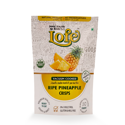 Lofe Healthy Ripe Pineapple Crisps (50 g)