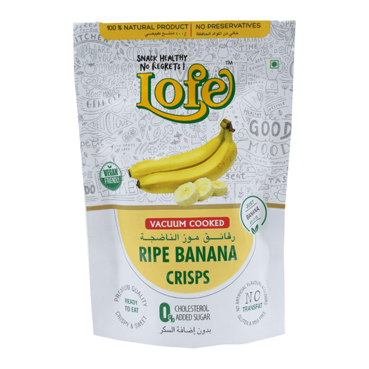Lofe Healthy Ripe Banana Crisps (75 g)